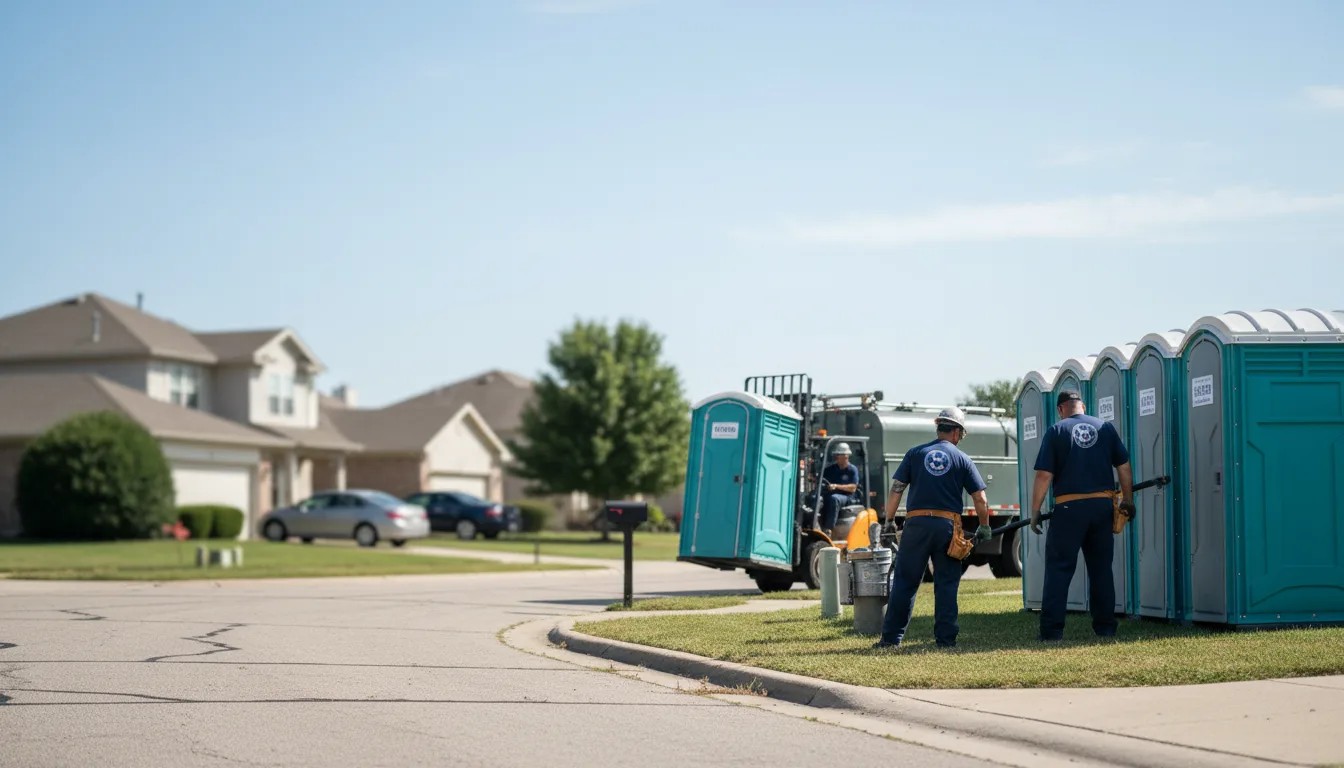 Porta Potty Rental in Elkhart, IL near me